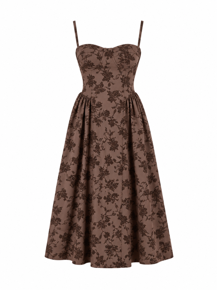 BROCADE DRESS MELISA
