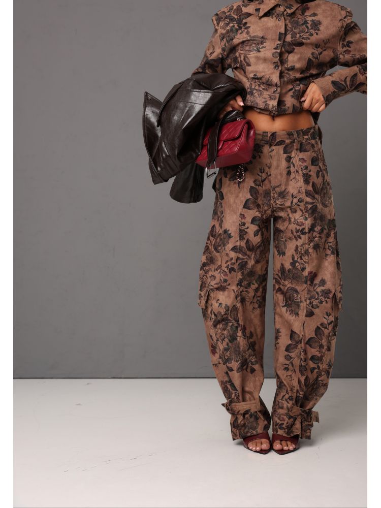 FLORAL VELOUR SET BY LUMINA